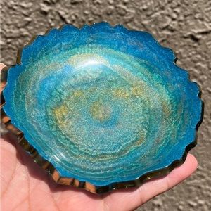 Beautiful Handmade Resin Ring Bowl
